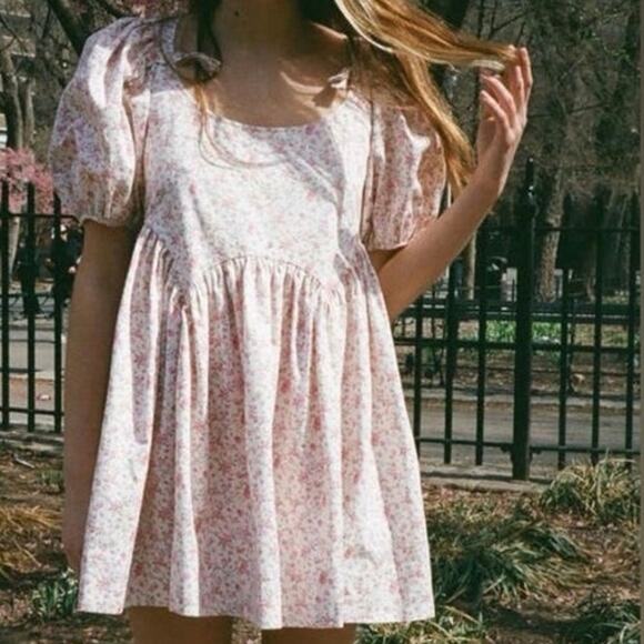Sandy Liang Hugo Dress Floral Size 6 - Picture 1 of 12